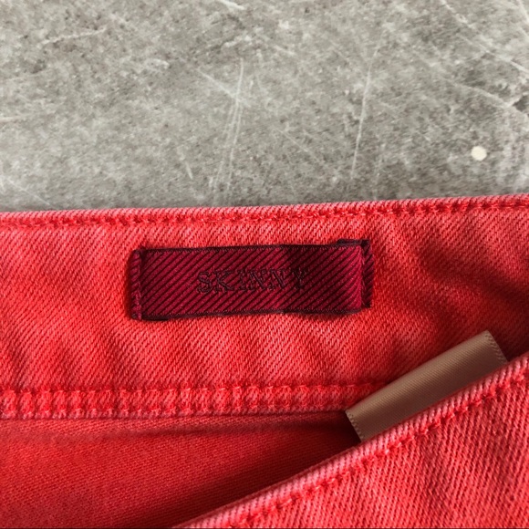 Banana Republic Red Skinny Jeans - Picture 5 of 6